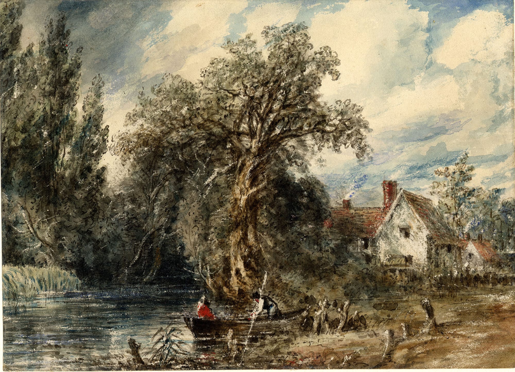 John Constable, Willy Lott’s cottage, 1832