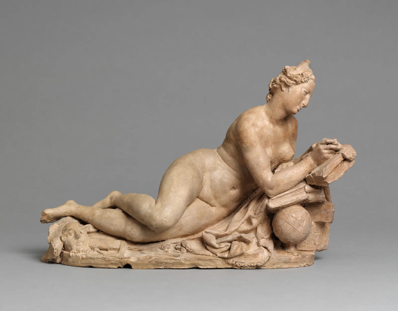 Giambologna, ”Seated Woman Writing (Measurement and Astrology)”