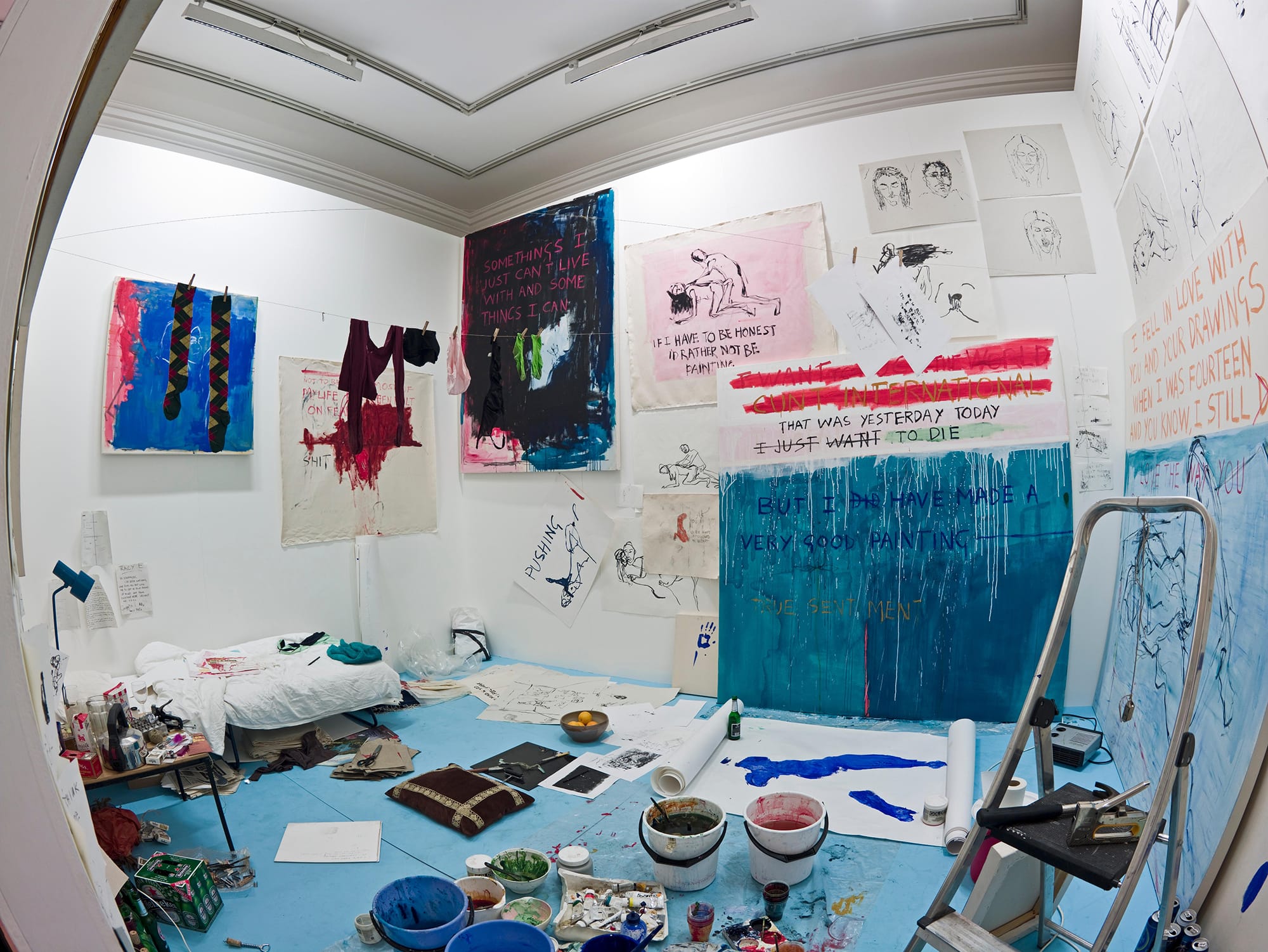 Tracey Emin, Exorcism of the last painting I ever made, 1996