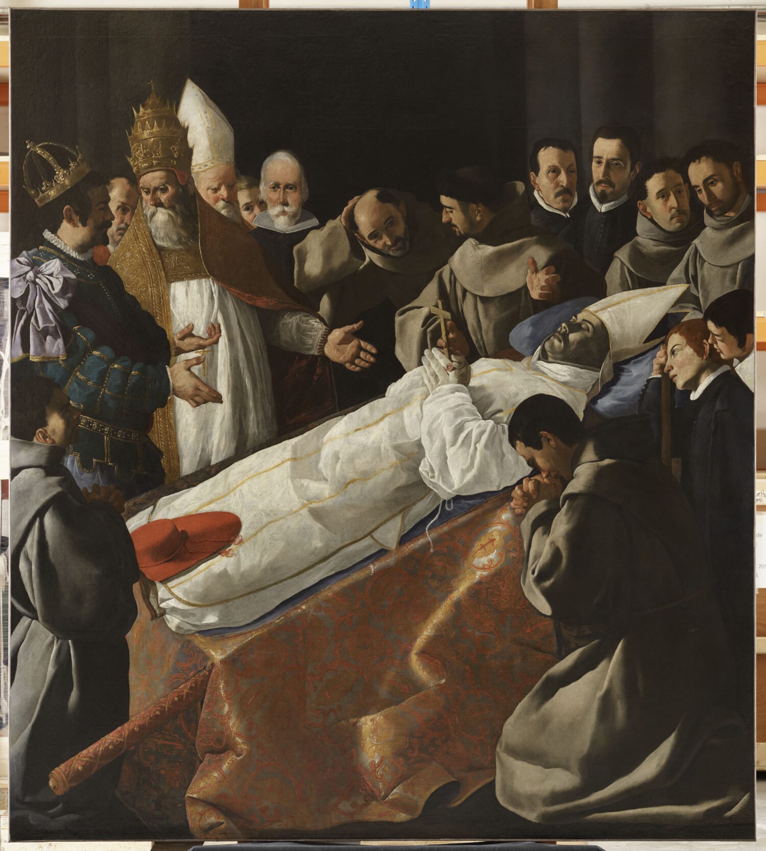 Francisco de Zurbarán, L’Exposition du corps de saint Bonaventure