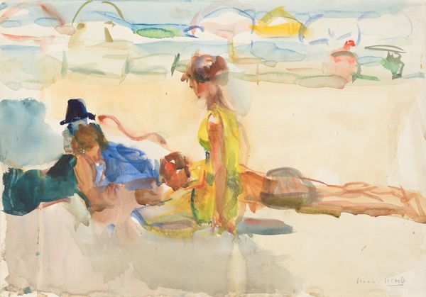 Isaac Israels, On Viareggio Beach, 1923–1929