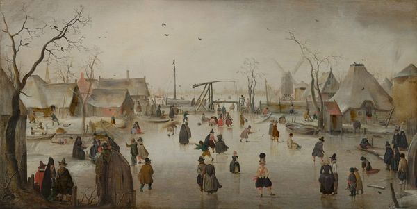 Hendrick Avercamp, Ice Scene, ca. 1610