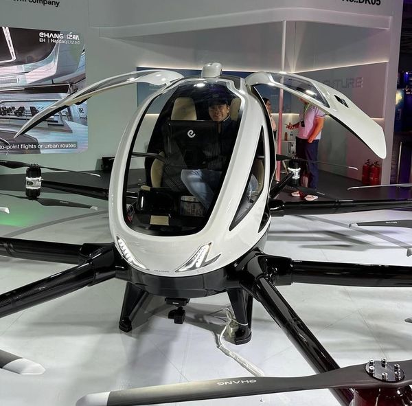 The Sky Isn't the Limit: Go X Eyes Human-Carrying Drones for the Future Fleet