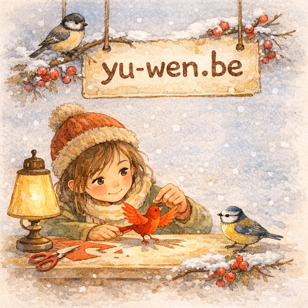 《山雀的秘密 Le Secret des Mésanges》冬日裡溫暖的紙影動畫
