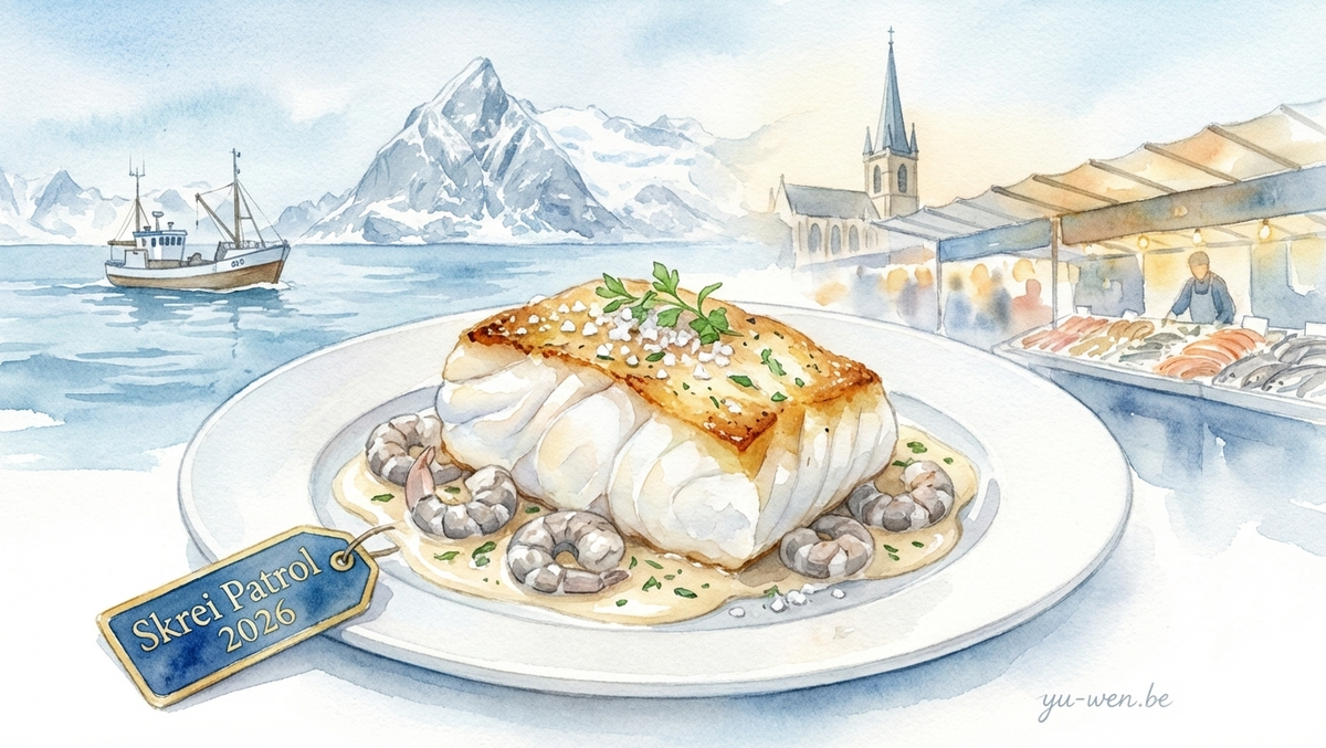 🐟Skrei 白金冬鱈：一封來自北海的限時信