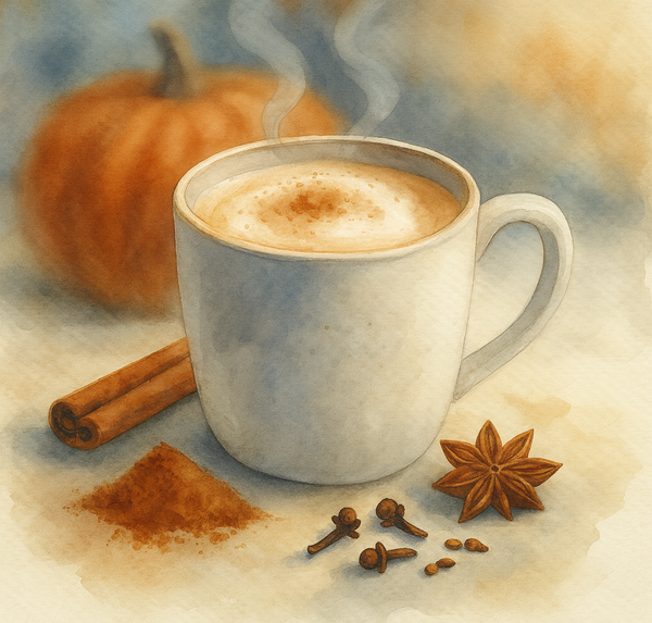 南瓜香料拿鐵與真香料