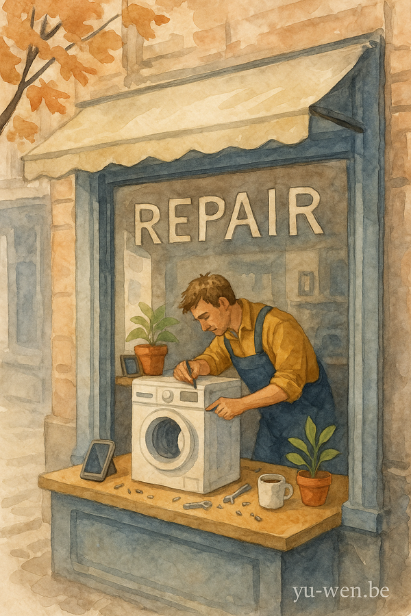 修！不換新的歐洲日常