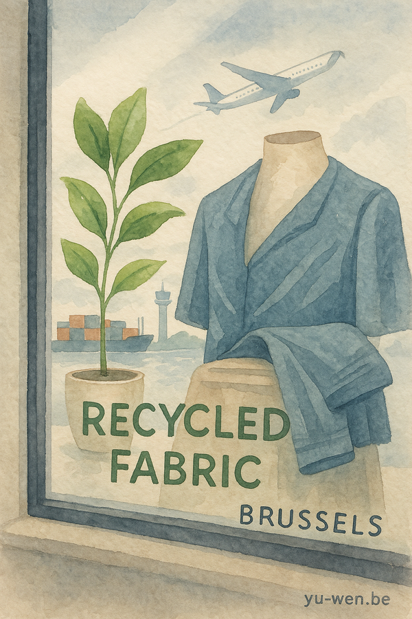 比利時時尚的綠色轉型：從歐洲政策到台灣製造的下一張門票