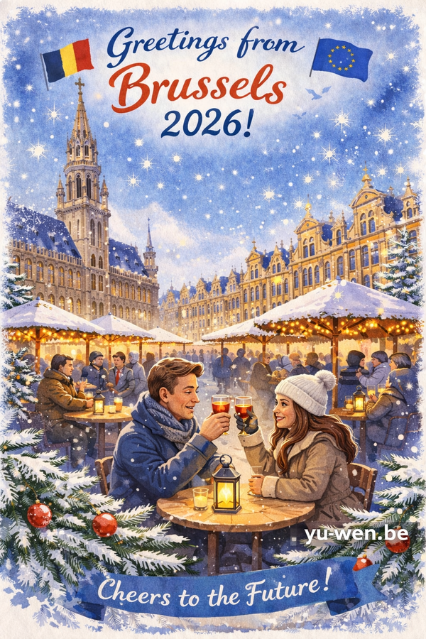 🥂2026新年快樂！在比利時平安迎新
