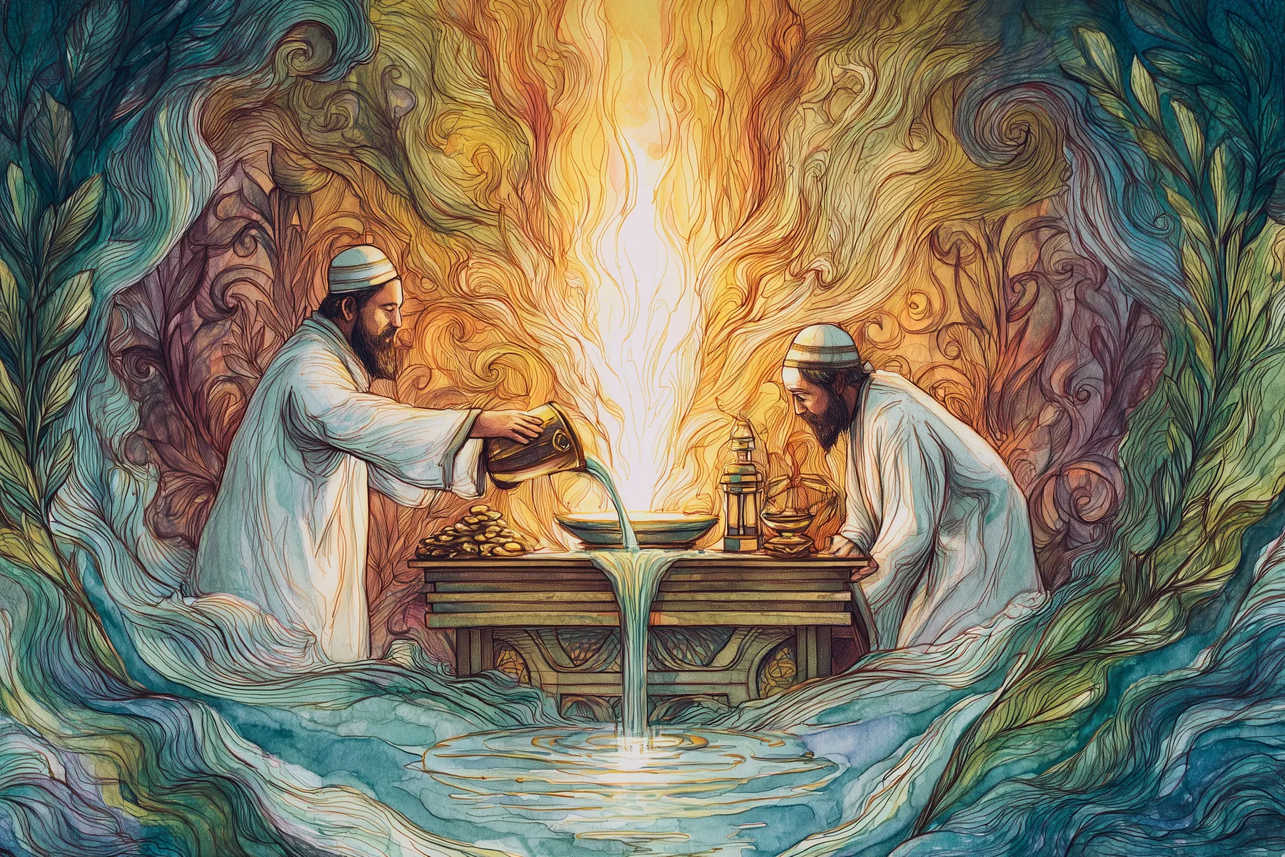Sucot en el Nuevo Testamento:  En Iojanán, "Juan" y en Hitgalut, "Apocalipsis"