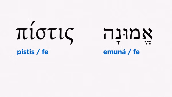 ¿Qué es la «fe» (heb. Emuná; gr. Pistis)? Imagen destacada