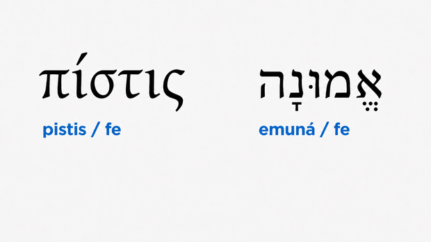 ¿Qué es la «fe» (heb. Emuná; gr. Pistis)?
