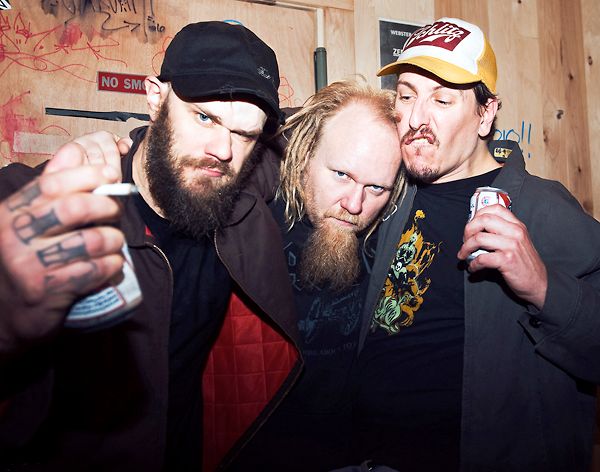 Weedeater Backstage, NYC