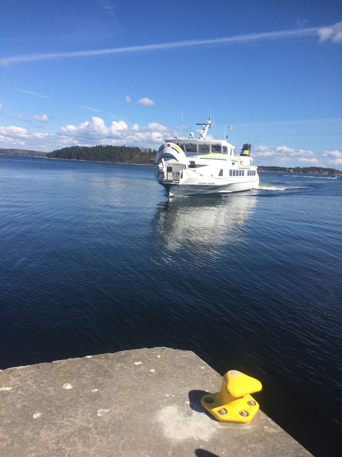 Freedom is being on a boat