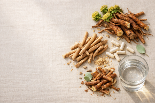 Ashwaganda and Rodiola roots