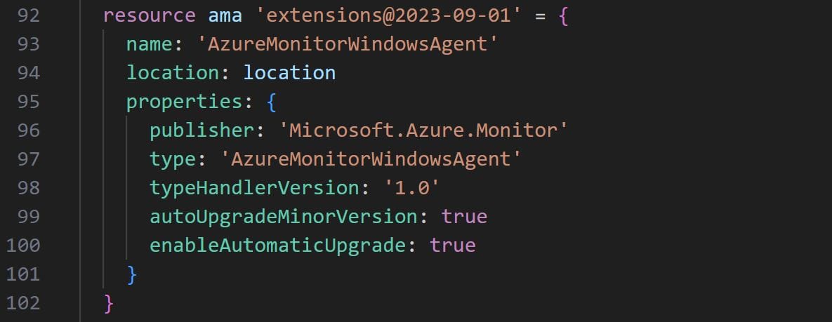 Azure Monitoring Agent code