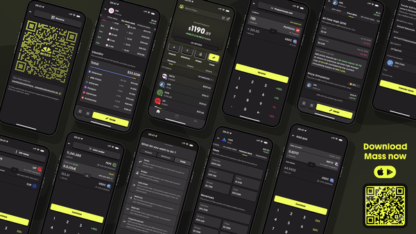 Mass: DeFi is on mobile, and it's finally done right!