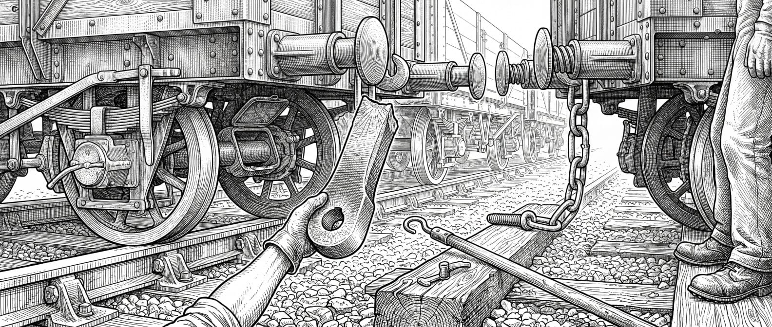 The sheared drawbar