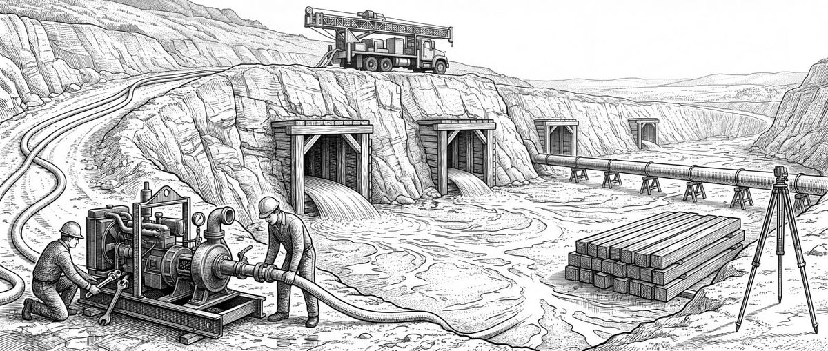 Nine coal miners spent three days in an air pocket underground.