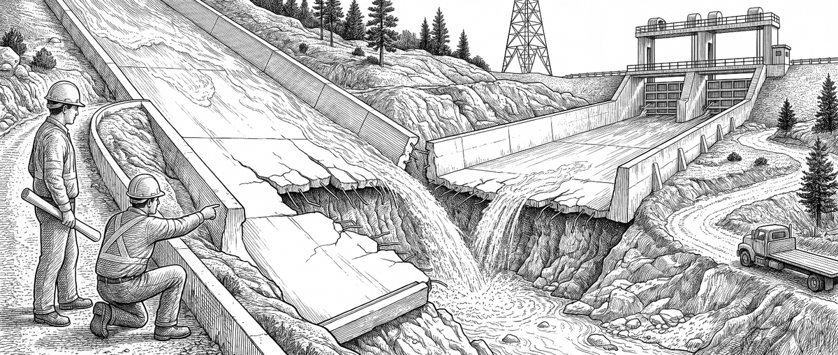 America’s tallest dam ran for forty-eight years on a drawing nobody checked.