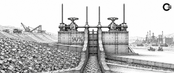 ▫️ How China built a 90% chokehold on rare earth refining