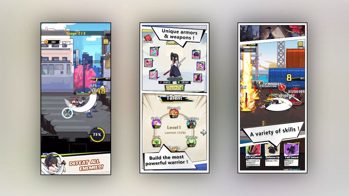 Sword Hunter Portrait Mode Screenshots