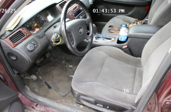 PICTURES: a look inside Crystal Rogers' abandoned car
