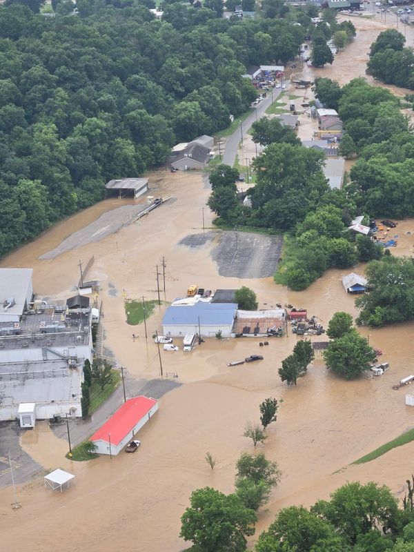 Up to 8 inches of rain triggers flood emergencies in Southern Indiana