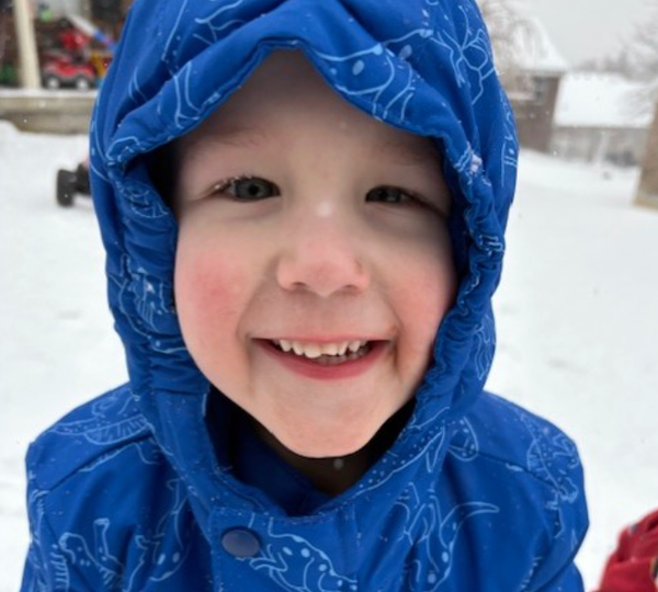 Her son's eye tilted slightly. It turned out to be cancer. This Bardstown mom wants every parent to know the signs.