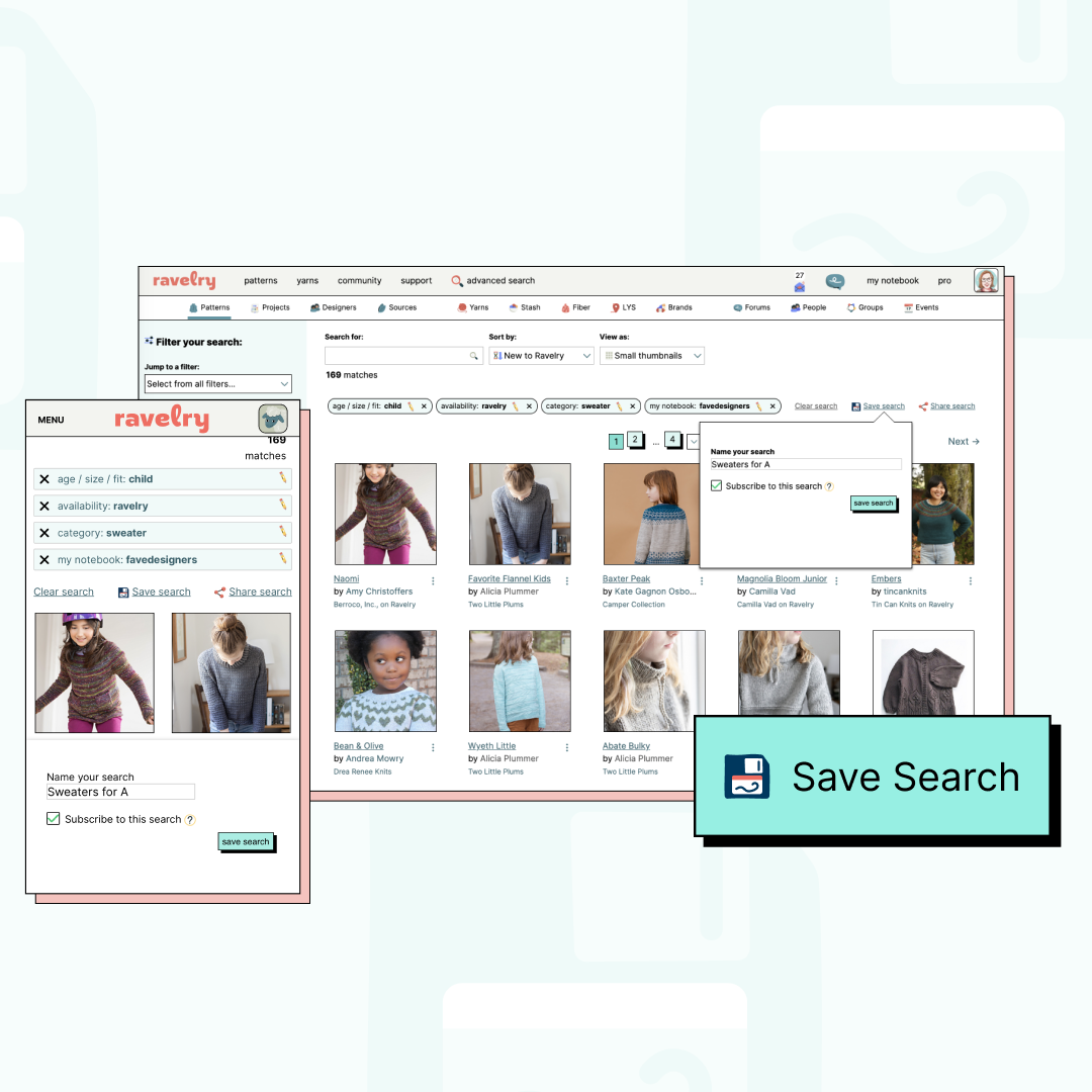 Tip: Save your Searches