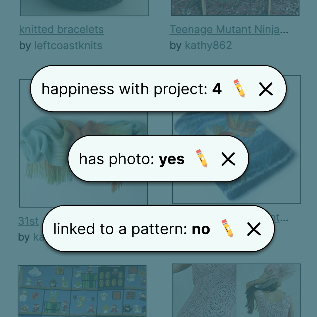 Search Inspiration: Patternless Projects