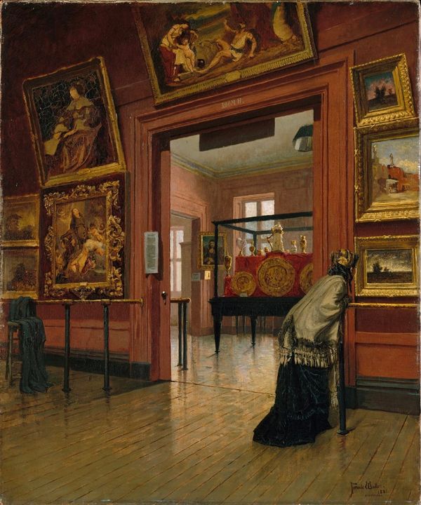 Interior View of the Metropolitan Museum of Art when in Fourteenth Street