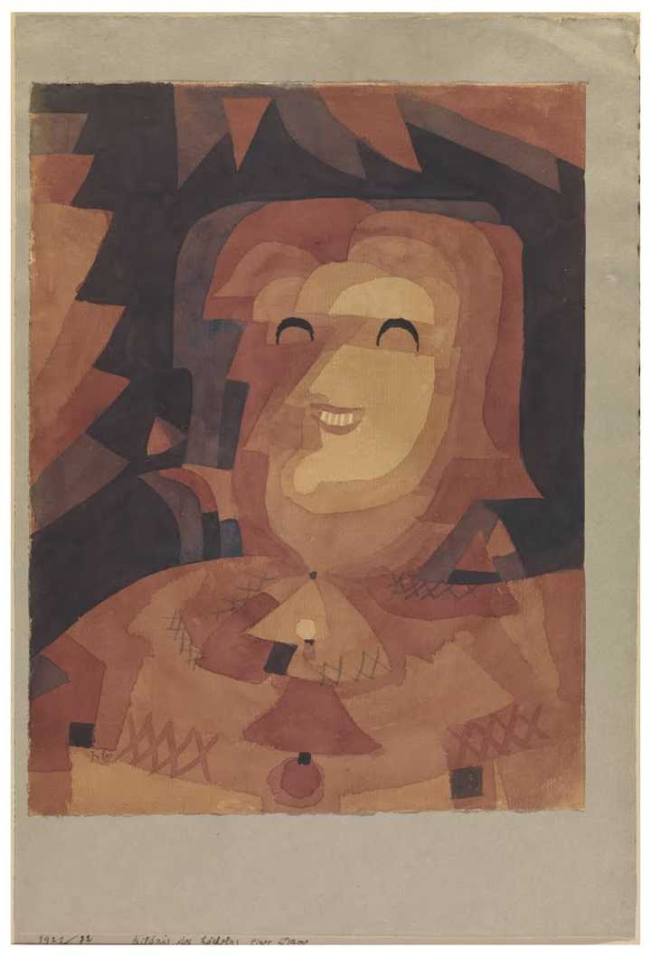 Portrait of a Lady's Smile