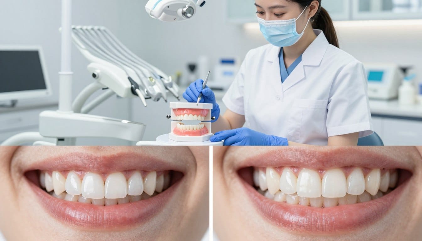 veneers vs crowns comparison