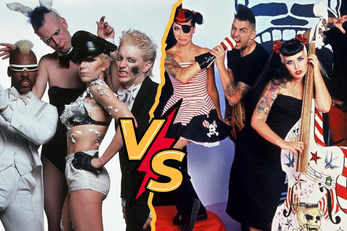 PLASMATICS vs. HORRORPOPS (Cat fight)