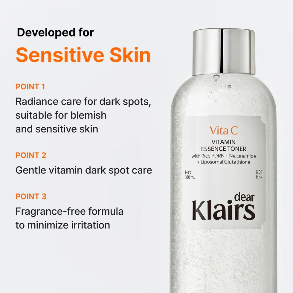 Developed for Sensitive Skin — POINT 1·2·3