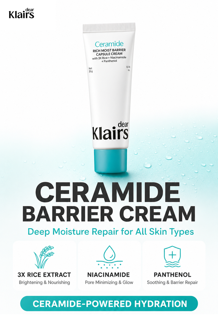 แคปซูลที่เปลี่ยนทุกอย่าง: Klairs Rich Moist Barrier Capsule Cream รีวิวเชิงลึก