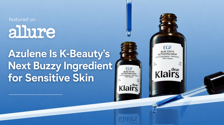 蓝色成分时刻：玻璃苣烯与EGF如何重塑K-Beauty护肤 — Dear Klairs 蓝线全解析