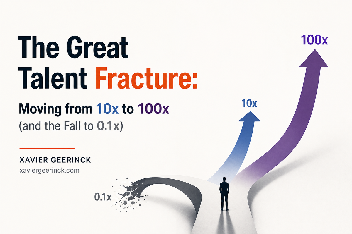 The Great Talent Fracture: Moving from 10x to 100x (and the Fall to 0.1x)
