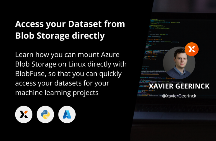 Access your Dataset from Blob Storage directly
