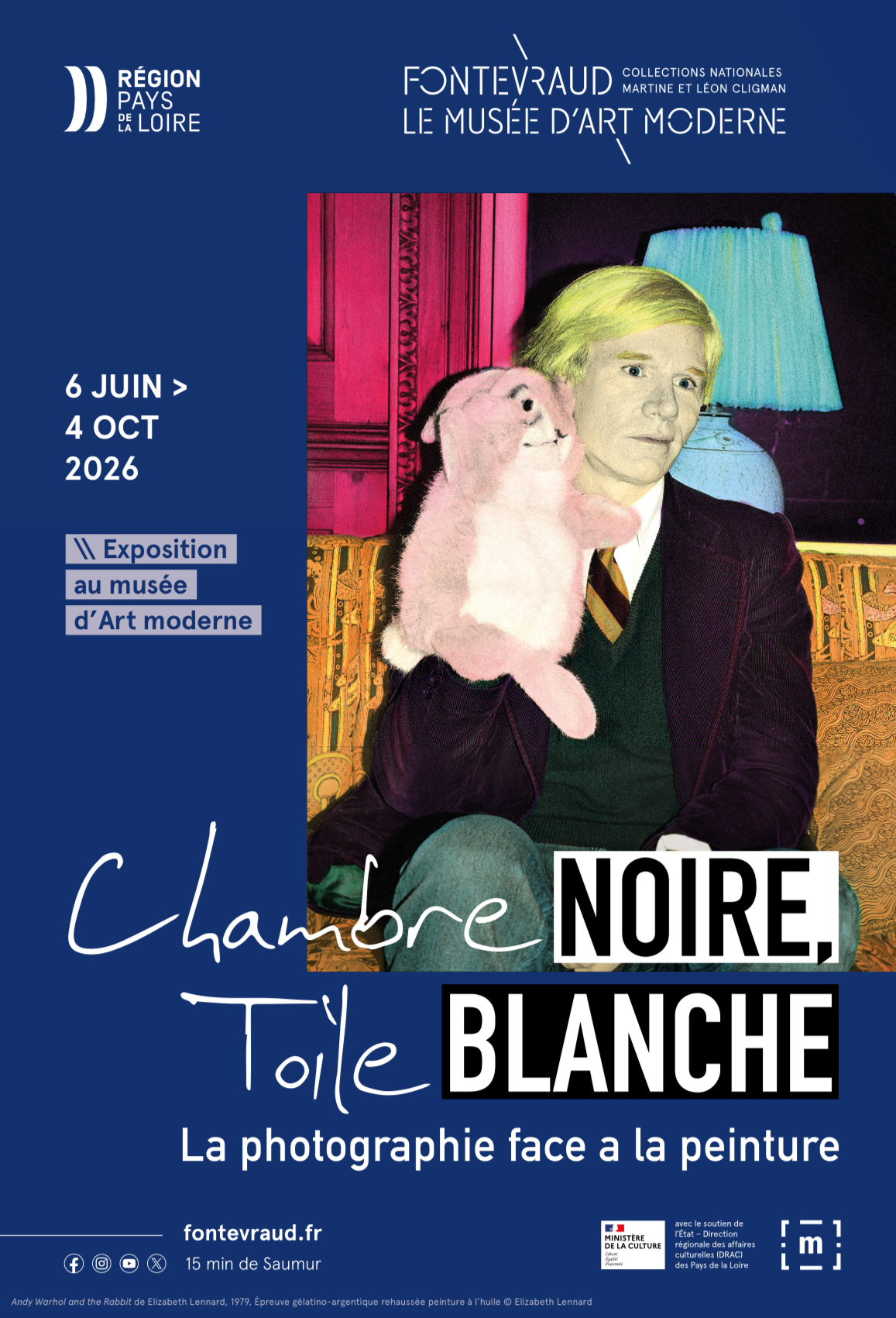 MUSÉE D’ART MODERNE DE FONTEVRAUD Toile Blanche, Chambre Noire