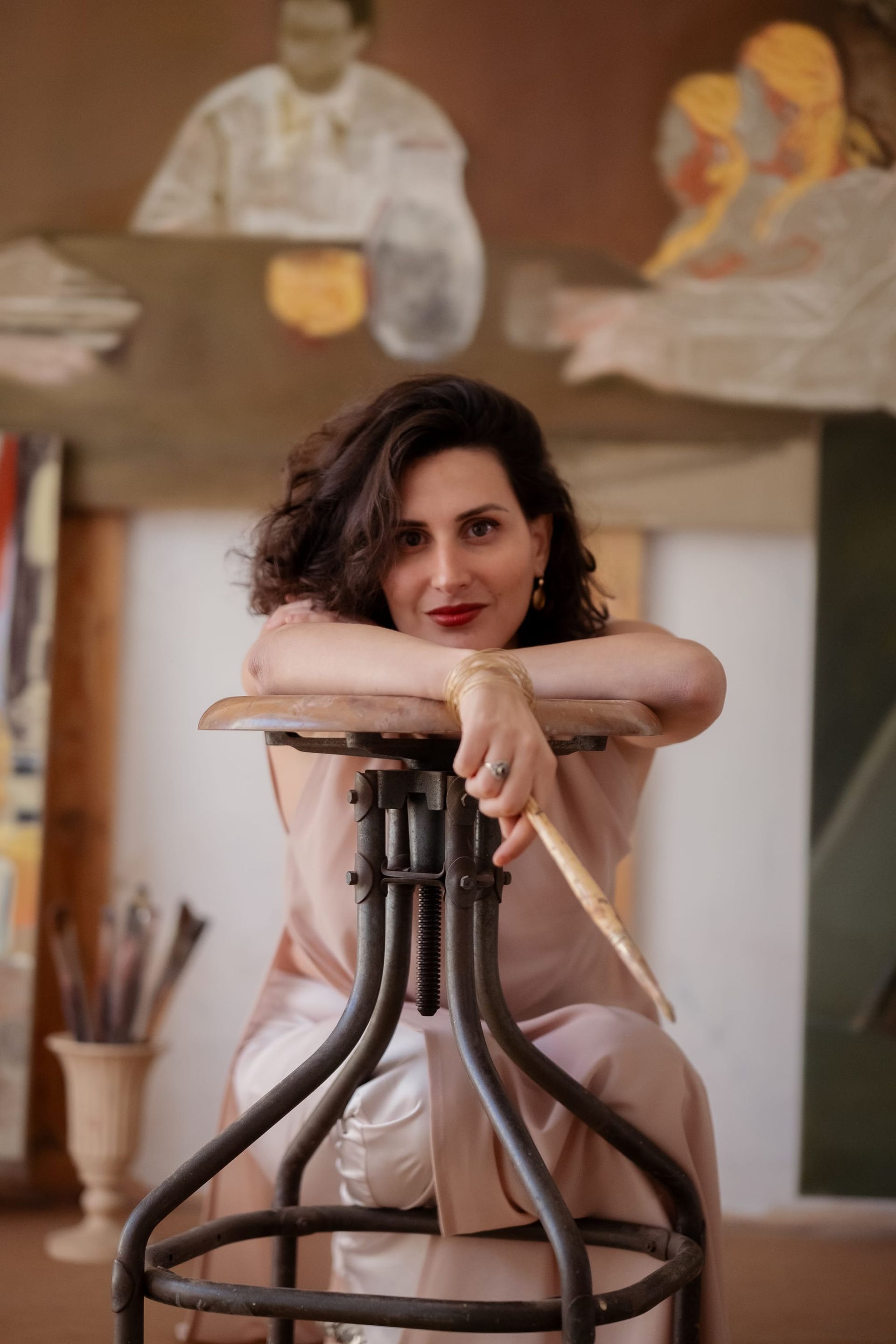 Yasmine Hadni : Peindre les héritages invisibles