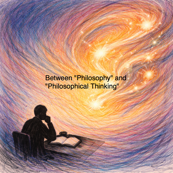 Between "Philosophy" and "Philosophical Thinking"