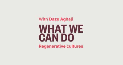 Learning to care for ourselves, our communities and the Earth