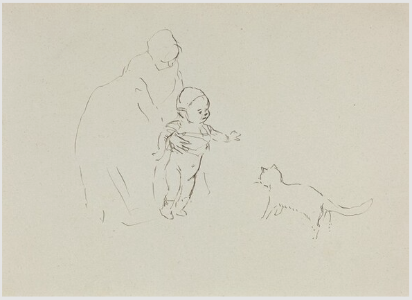 Nurse and Child National Gallery of Art Illustration
