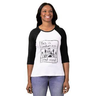 Creature Cat Baseball Tee