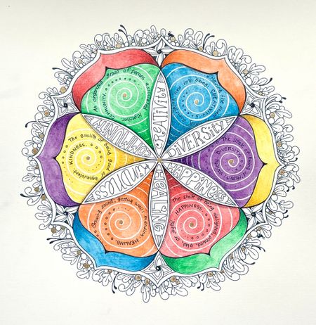 In Maine for Mandalas