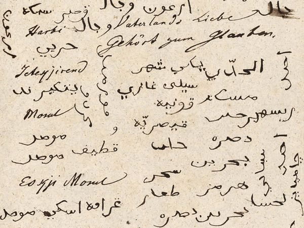 Le voyage imaginatif de Goethe en « Orient »