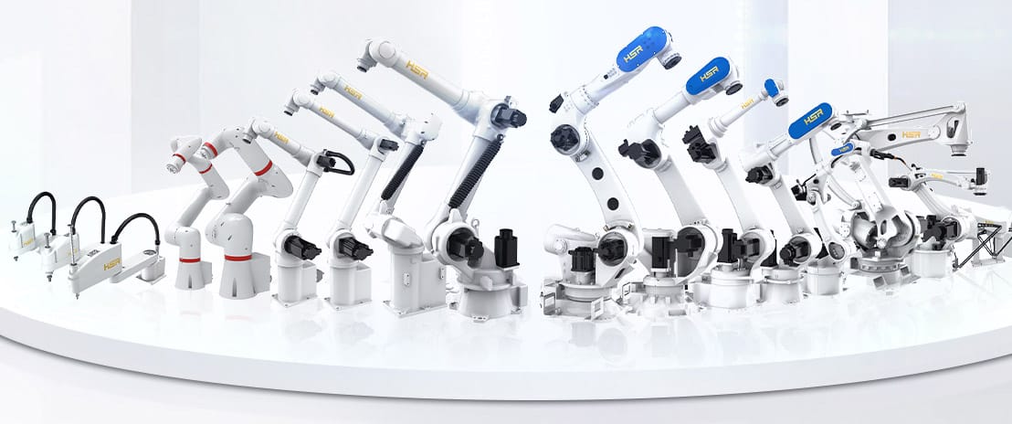 A selection of fine robot arms from HuazhongCNC