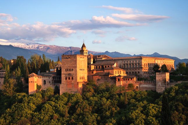 La vista della Alhambra
